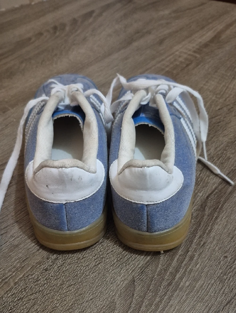 adidas Light Blue and White Women Sneakers